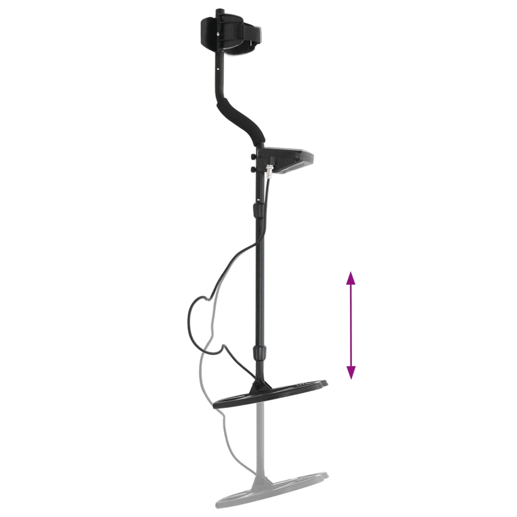 Metalldetektor 18 cm Suchtiefe Pinpoint und Auto-Tune-Funktion