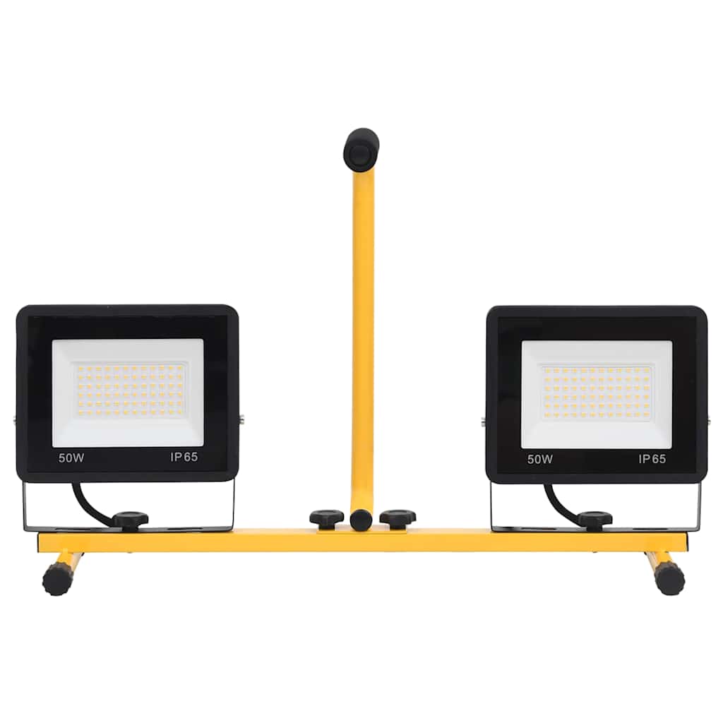 LED-Fluter mit Handgriff 2x10 W Warmweiß