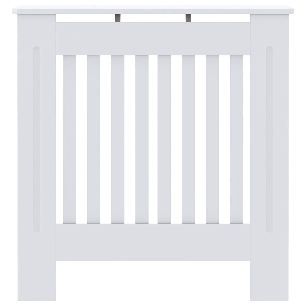 Holzwerkstoff Heizkörper-Abdeckung Heizkörperverkleidung 112 cm, weiß