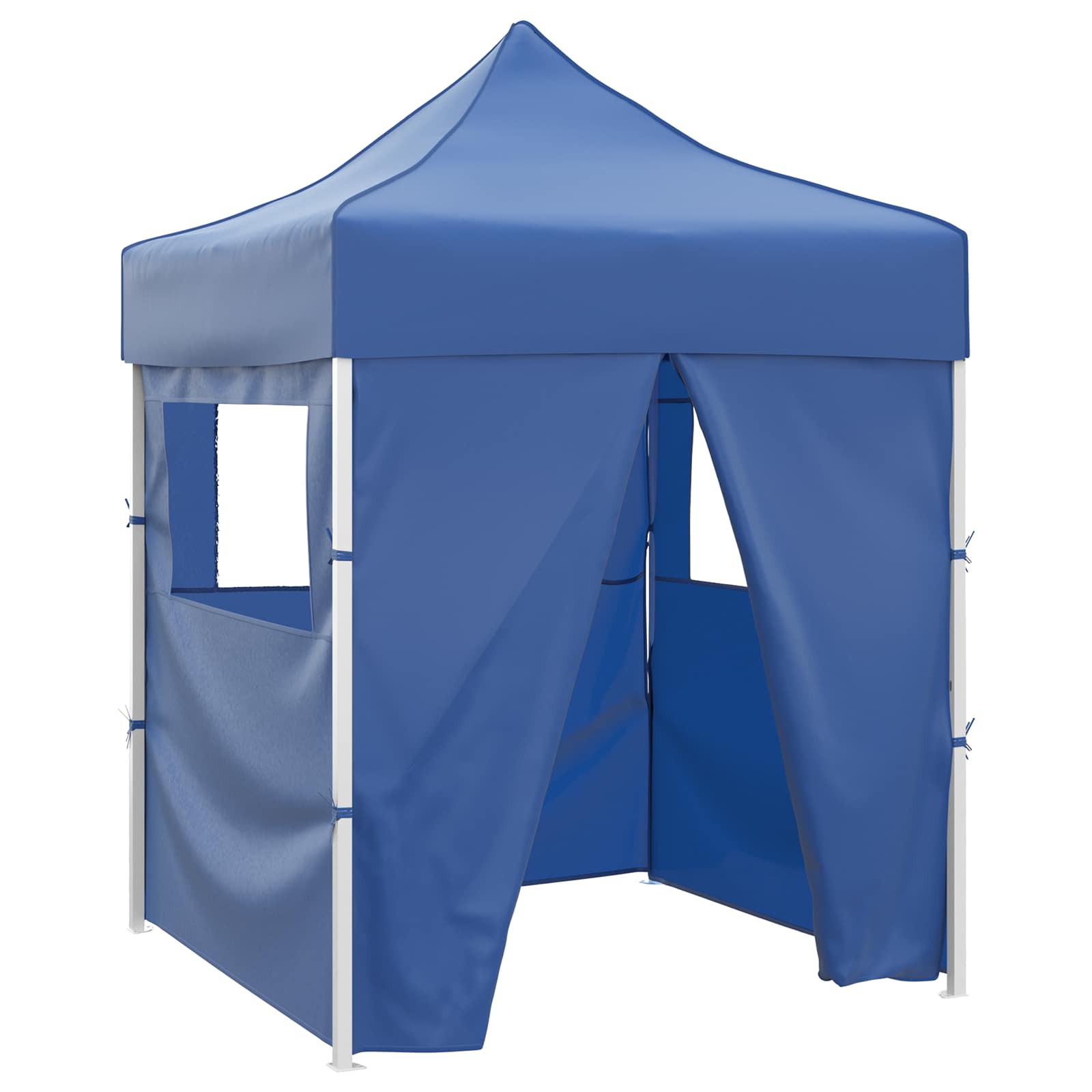 Partyzelt Faltbar Pop-Up Schwarz 200x200x306 cm