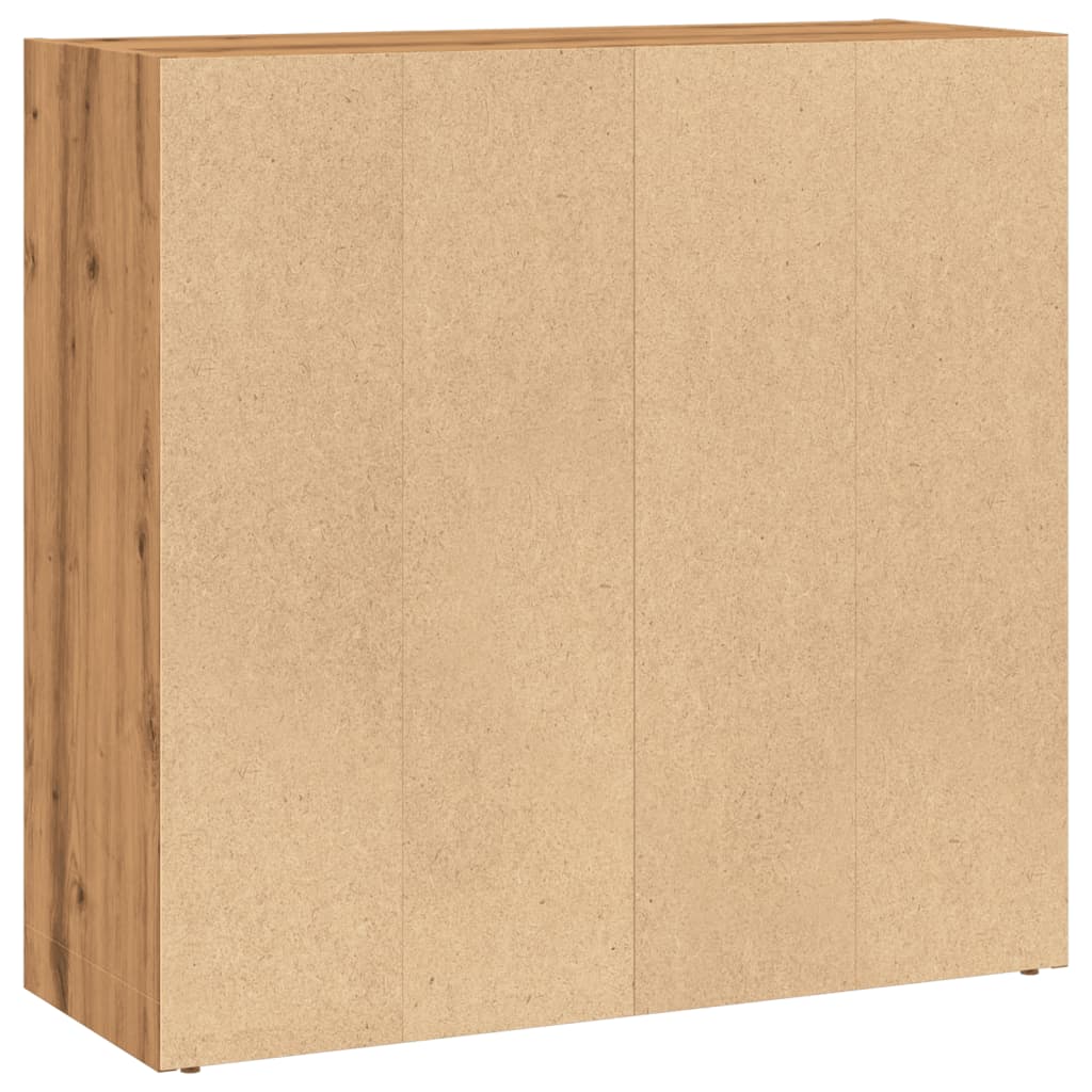 Bücherregal Weiß 80x30x189 cm Holzwerkstoff