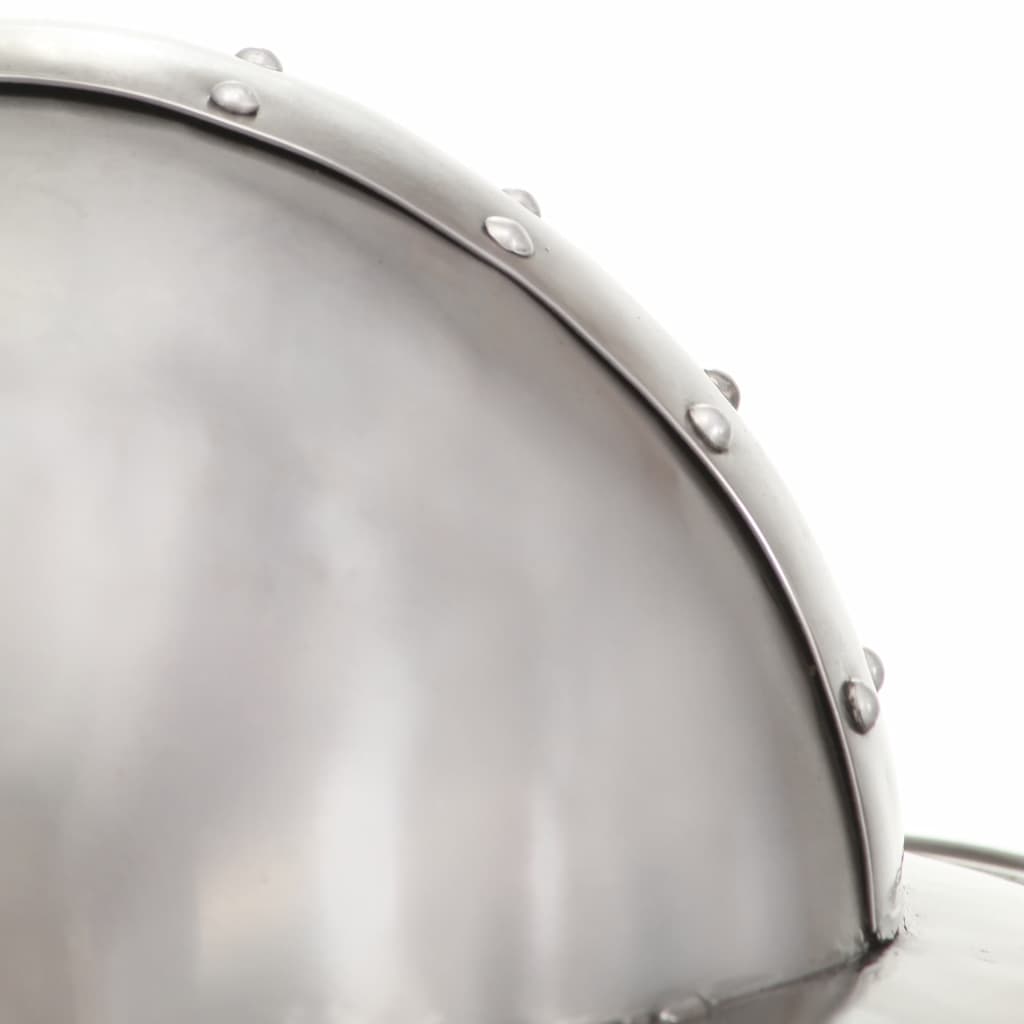Preußische Pickelhaube Antik Replik für LARP Schwarz Stahl
