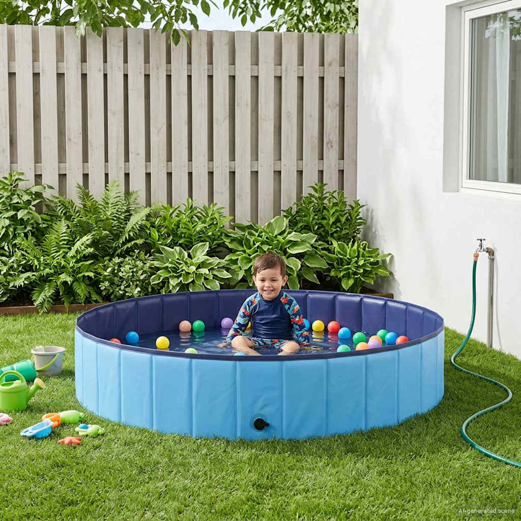 Kinder Schwimmbecken Rot Ø 80 x 20 cm