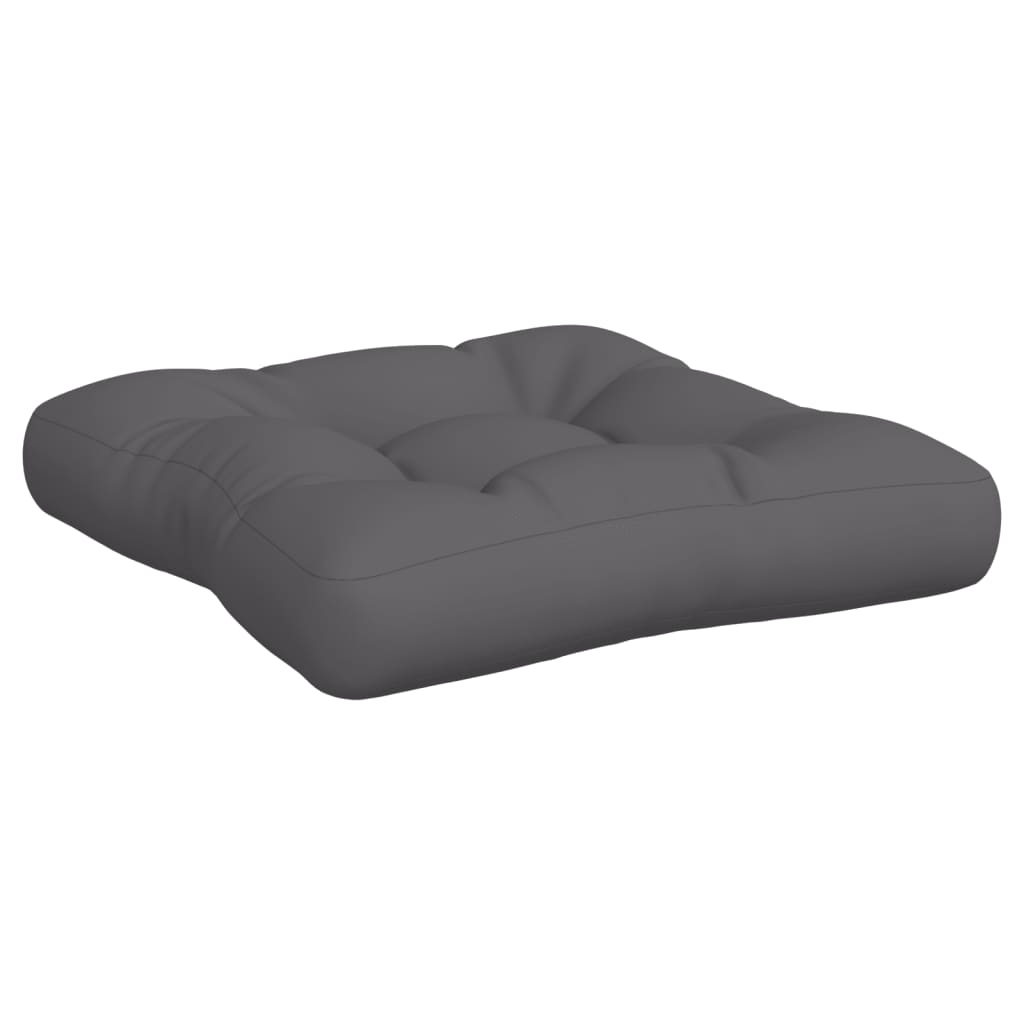 Palettenkissen 3-tlg. Taupe Stoff