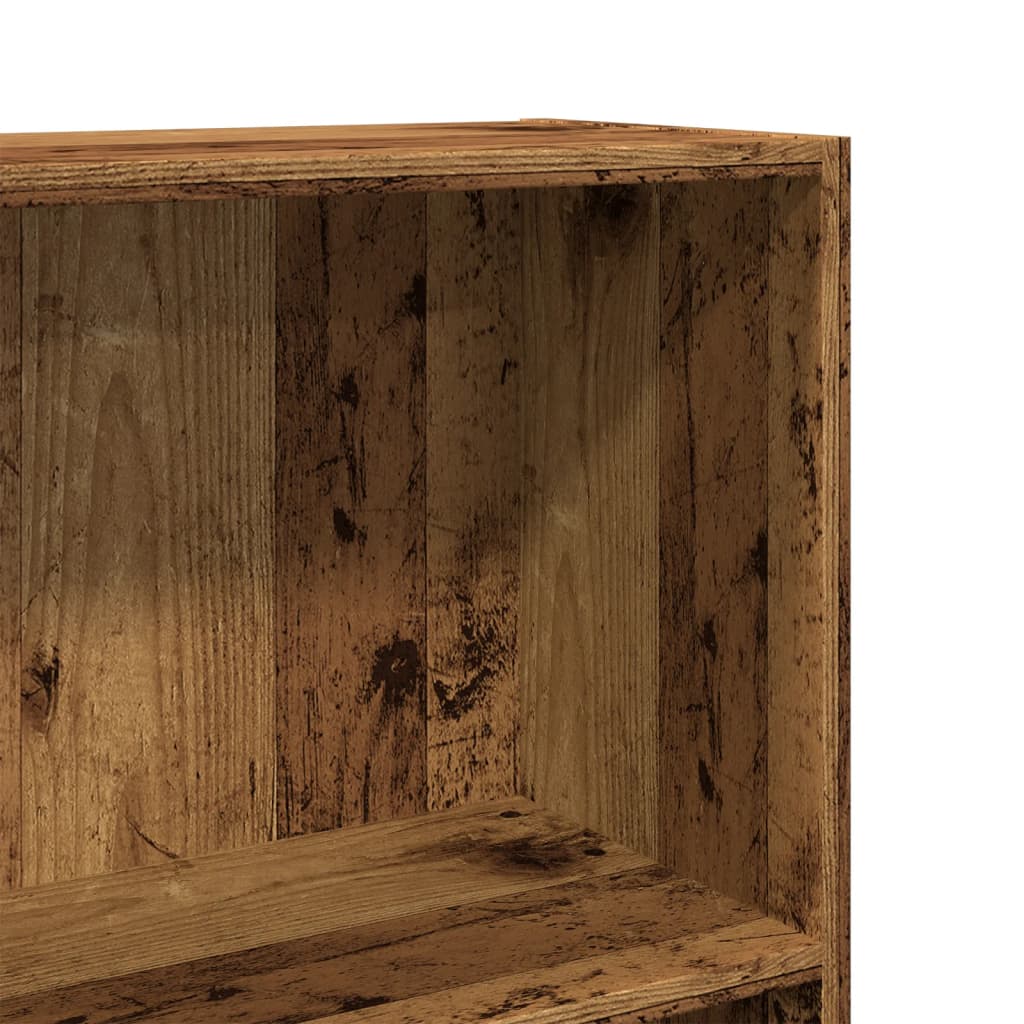 Bücherregal Weiß 40x24x75 cm Holzwerkstoff