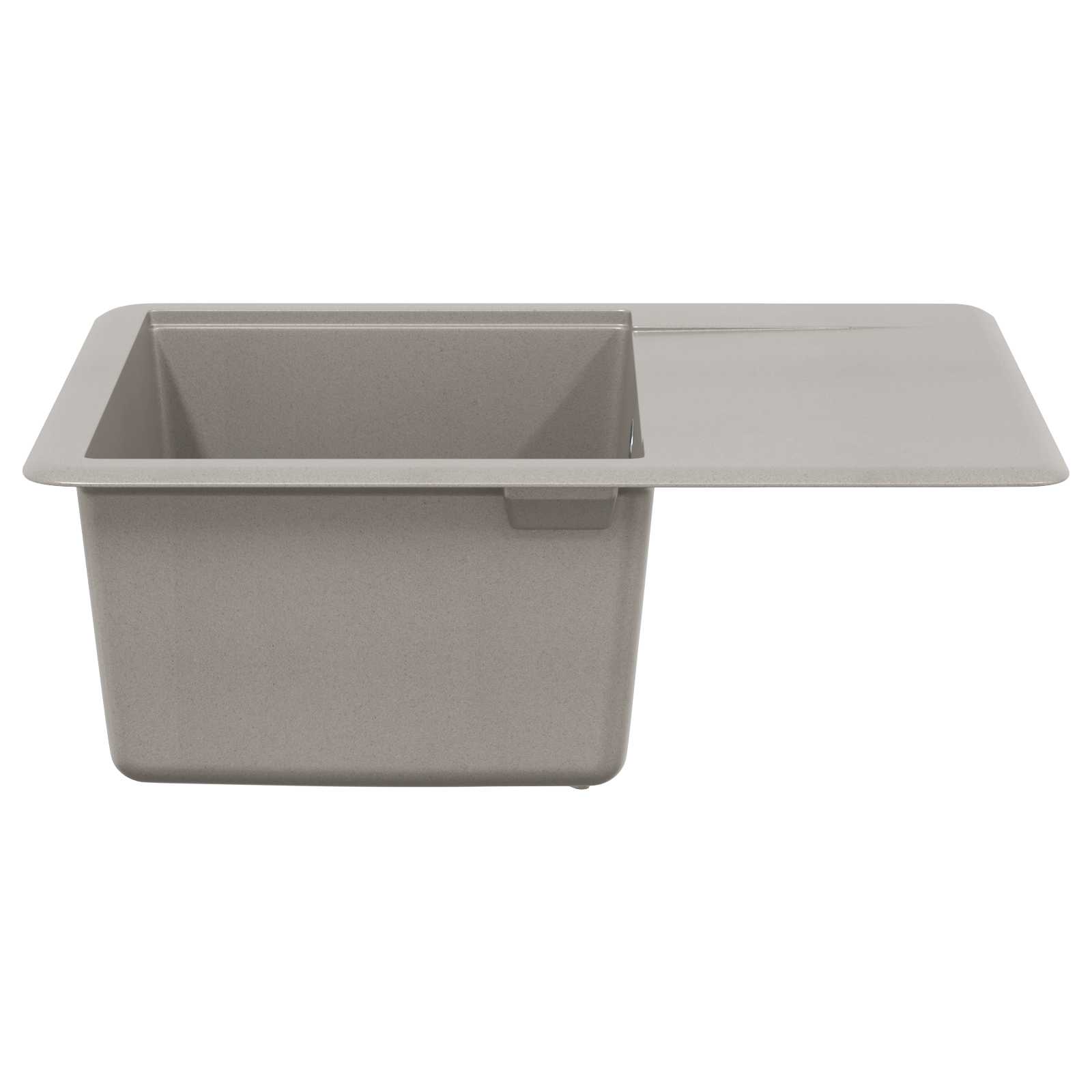 Waschbecken Schwarz 470 x 440 mm Granit