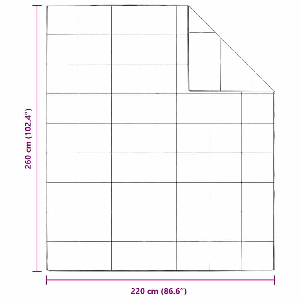 Winterbettdecke Weiß 135 x 200 cm Feder
