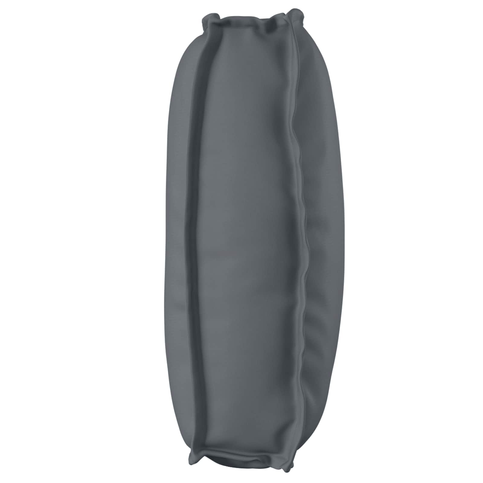 Kissen Anthrazit 120 x 50 x 12 cm Oxford-Stoff