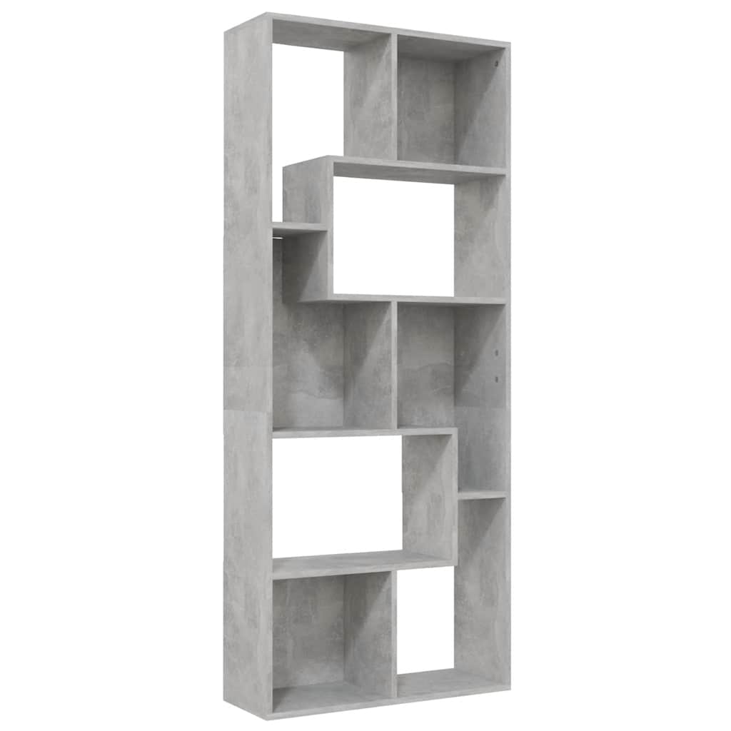 Bücherregal Weiß 67x24x161 cm Holzwerkstoff