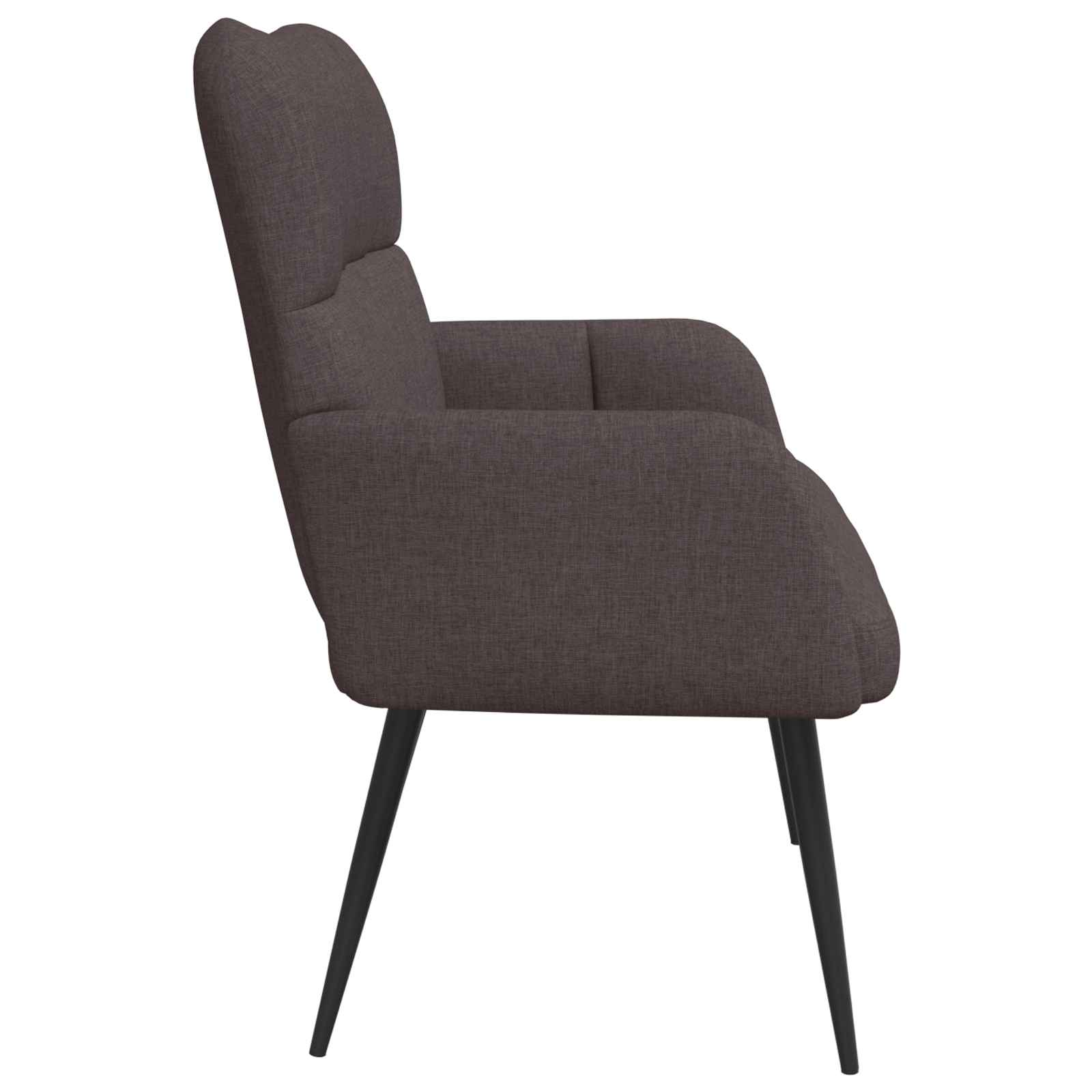 2-Sitzer Sofa Hellgrau 115 x 61 x 87 cm Stoff