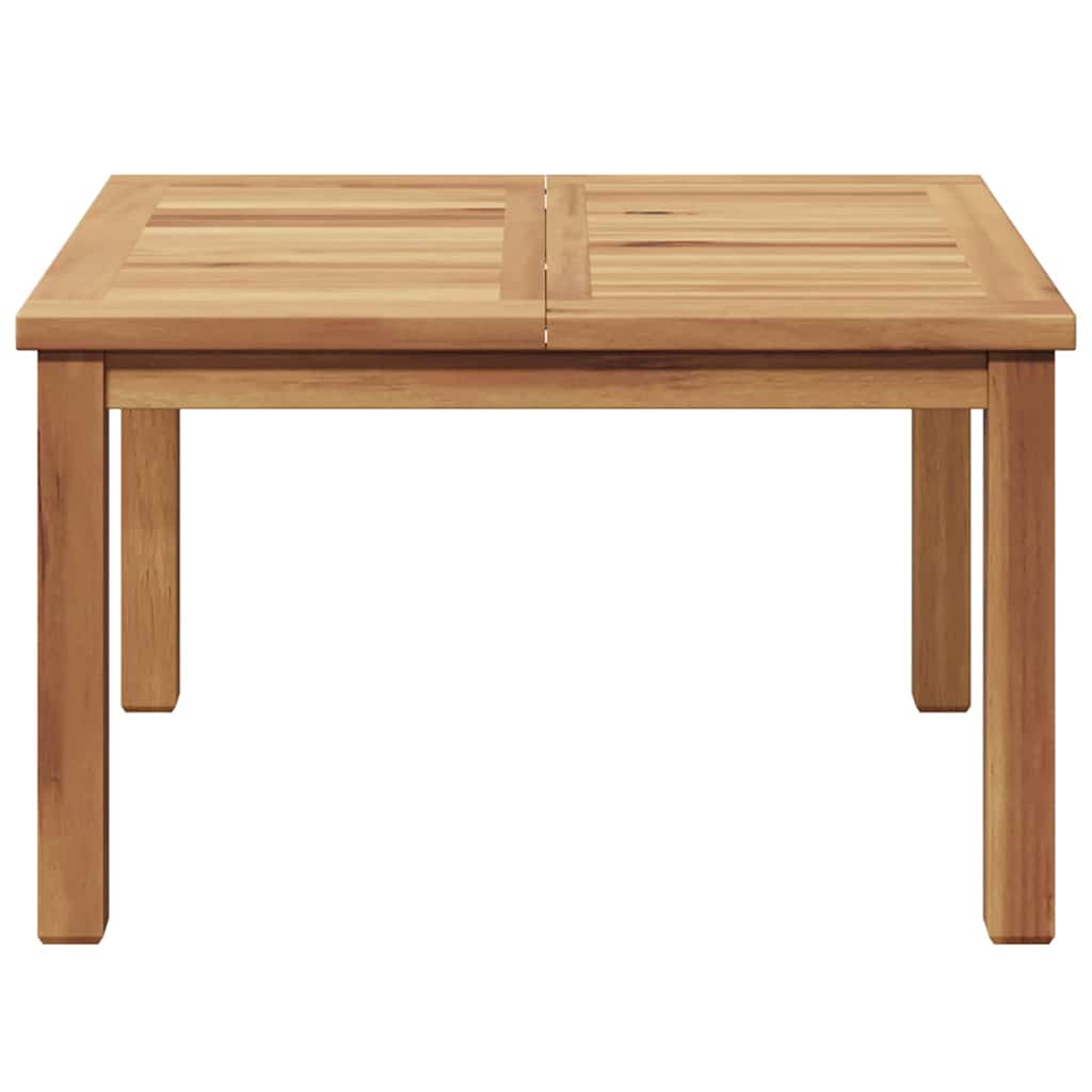 Couchtisch Braun 45 x 45 x 36 cm Massivholz Teak
