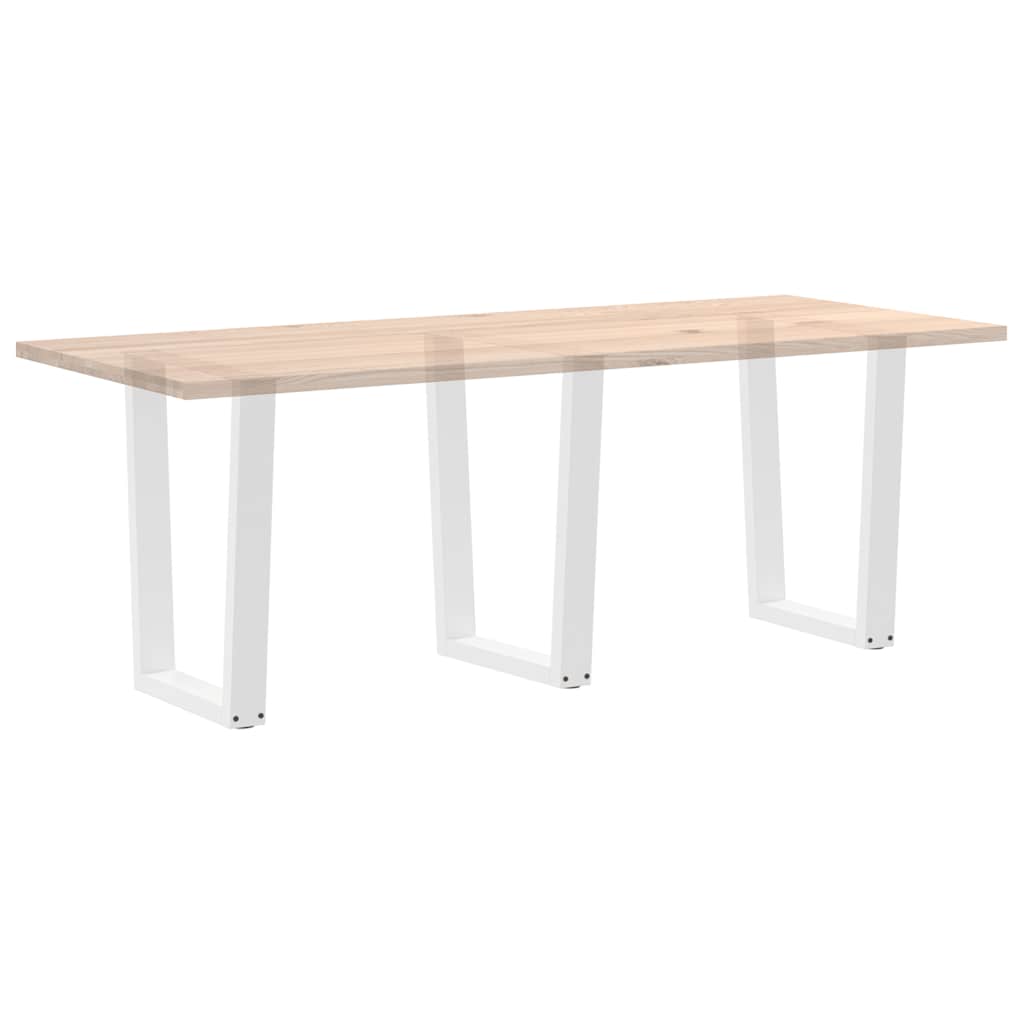 Couchtischbeine V-Form 2 Stück Schwarz 30x(30-31,3) cm Stahl
