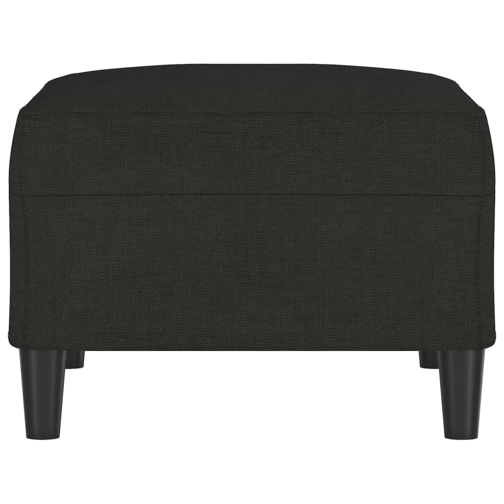 Fußhocker Hellgrau 60x50x41 cm Stoff