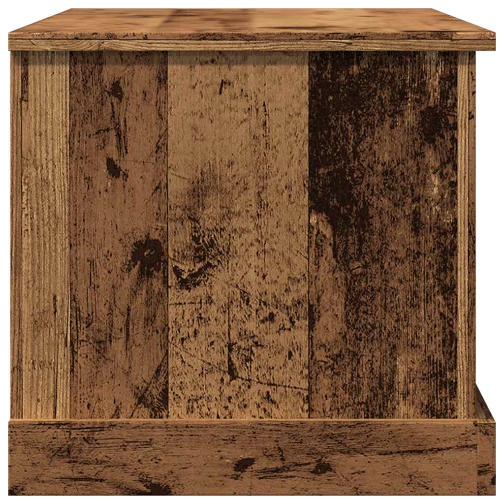 Aufbewahrungsbox Weiß 50 x 30 x 28 cm Holzwerkstoff