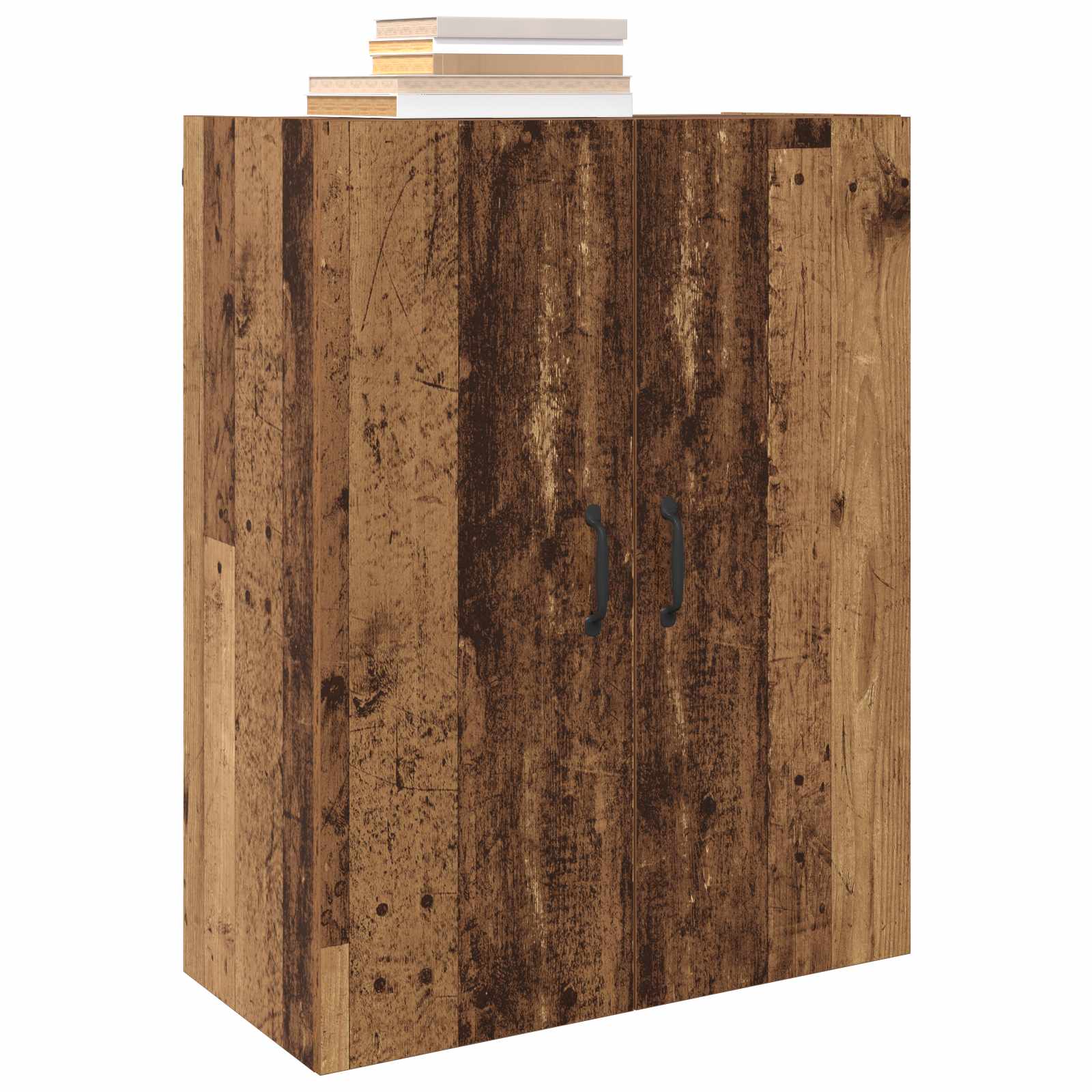 Hängeschrank Weiß 69,5x34x90 cm Holzwerkstoff