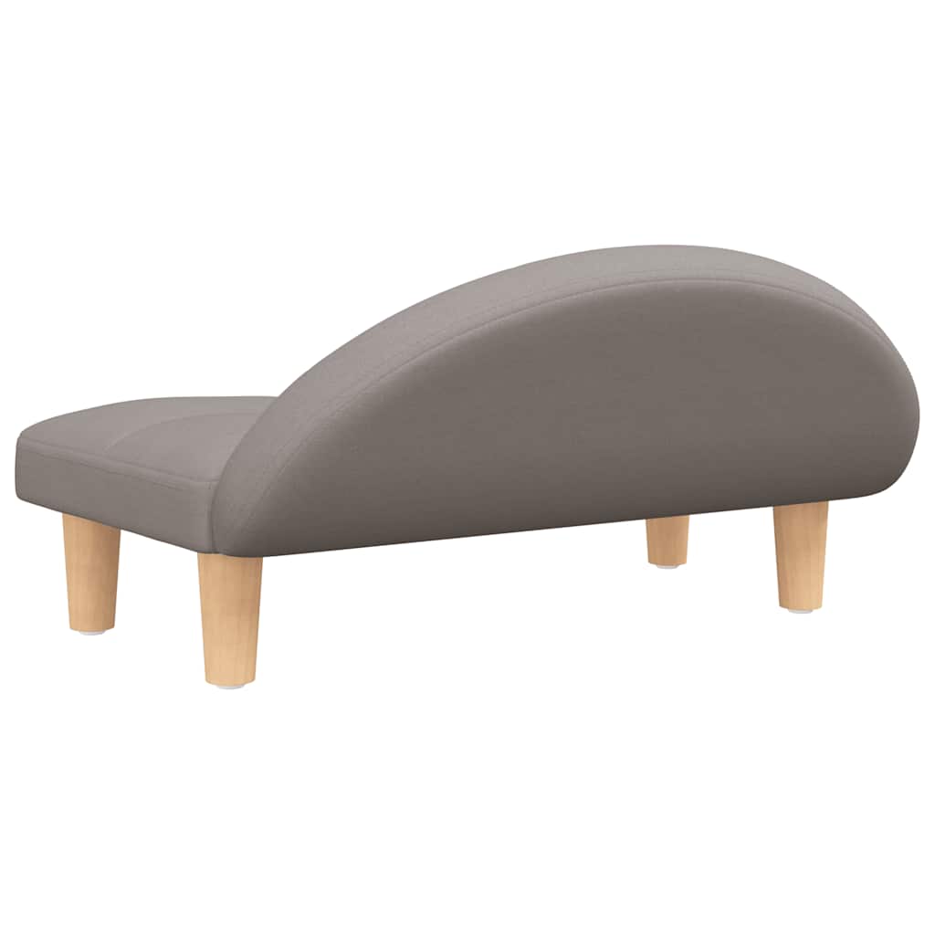 Hundebett Creme 70x52x30 cm Stoff