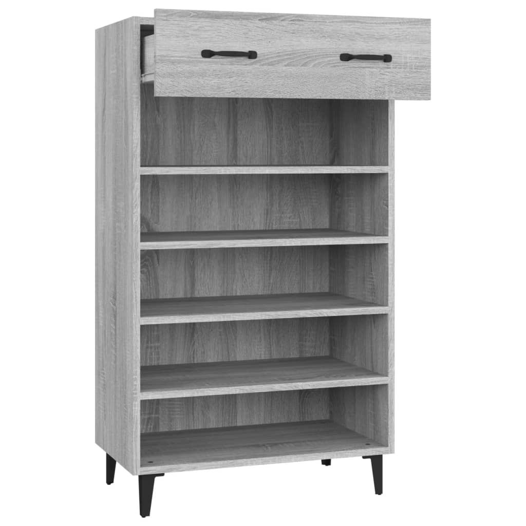 Schuhschrank Weiß 60x35x105 cm Holzwerkstoff