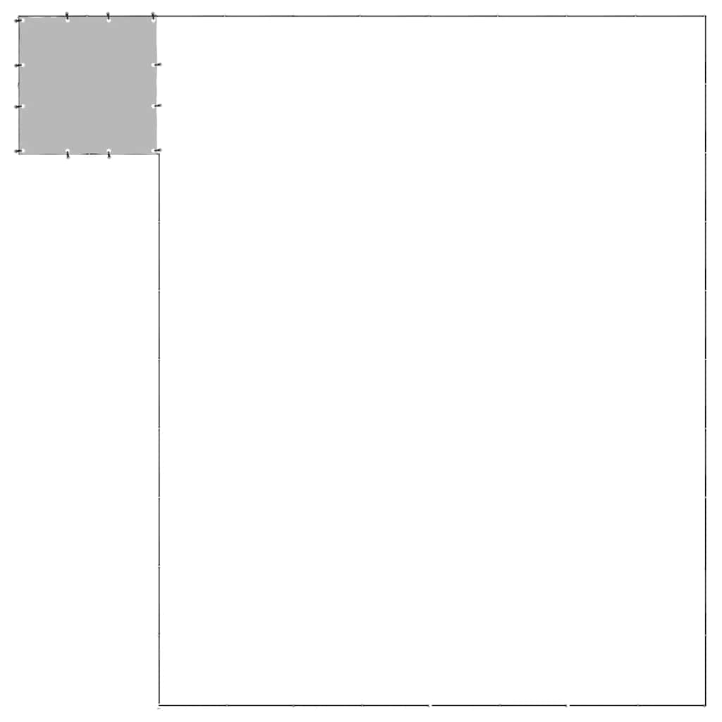 Hundezwinger Schwarz 7,26 m² Stahl