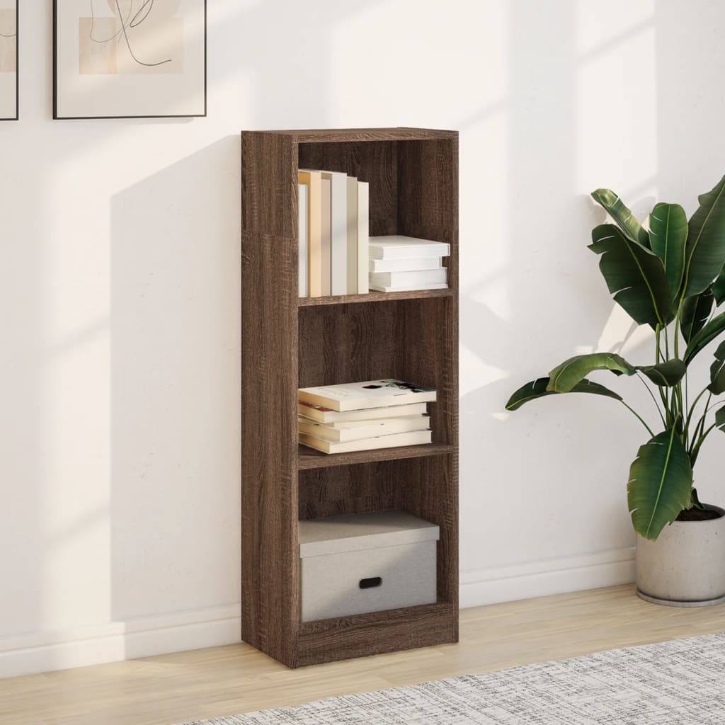 Bücherregal Weiß 40x24x75 cm Holzwerkstoff