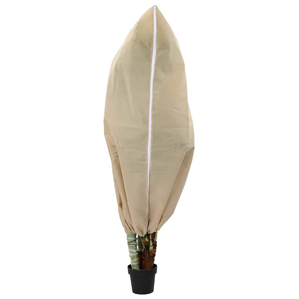 Wintervlies mit Reißverschluss 4 Stk. 70 g/m² 1x1,55 m