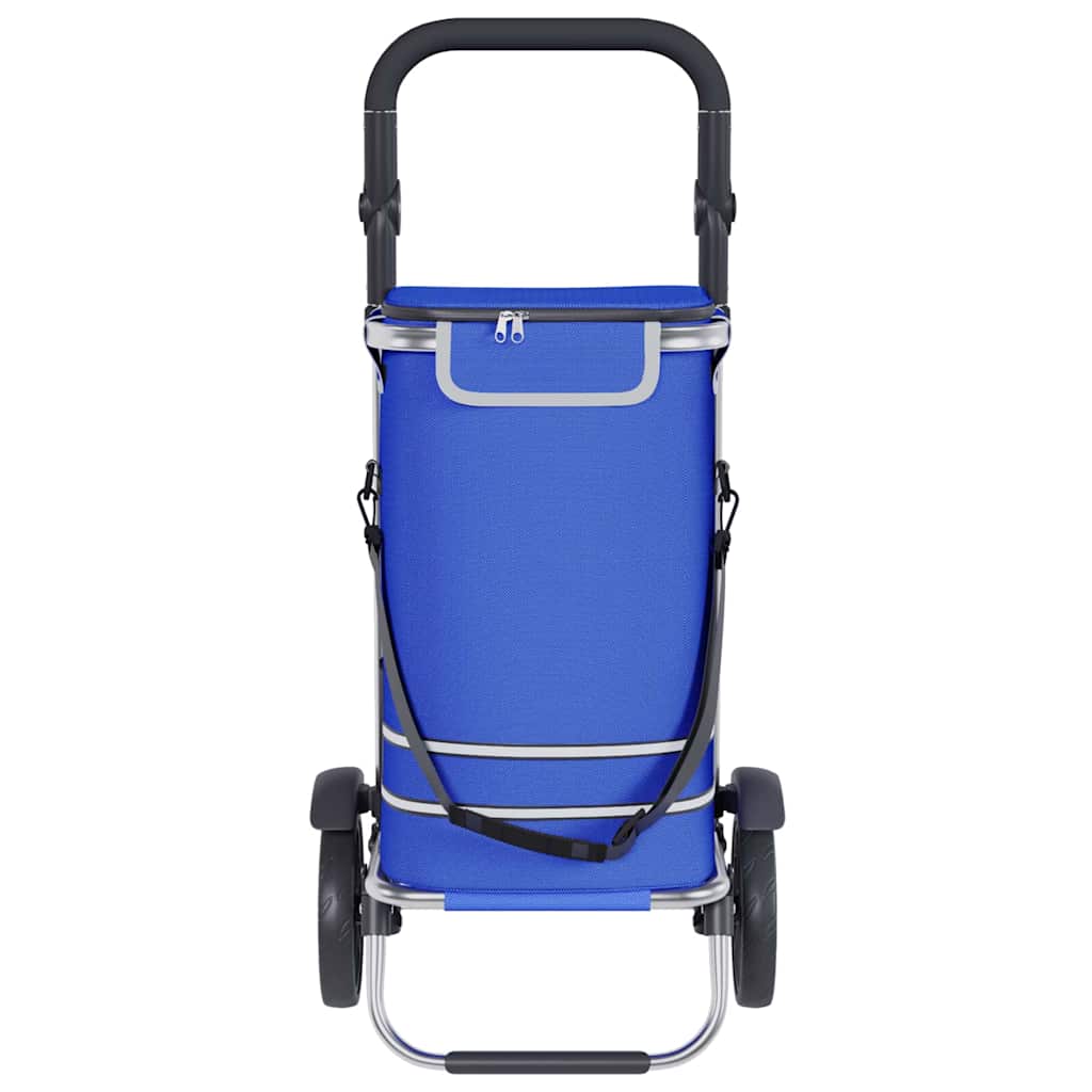 Einkaufswagen Schwarz 36,5 x 46,5 x 100,5 cm Oxford-stoff