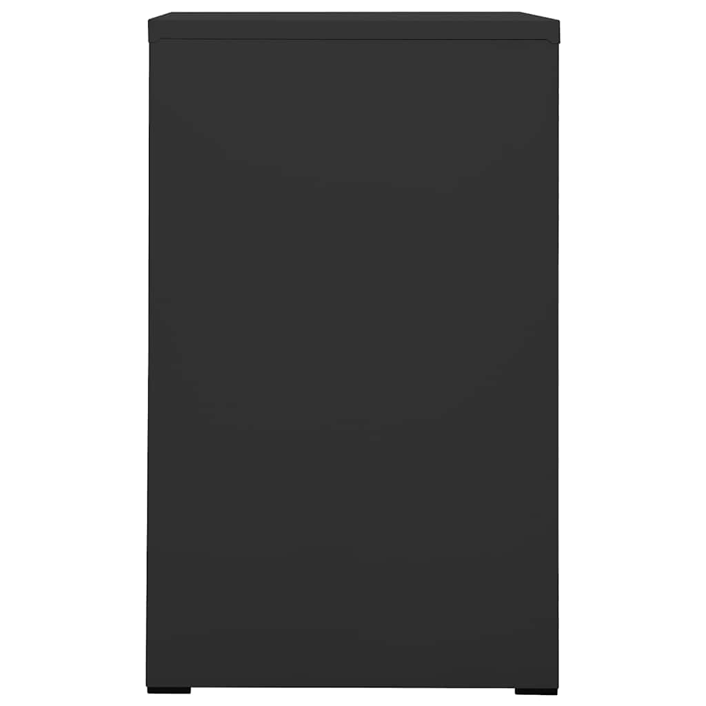 Aktenschrank Weiß 46x62x72,5 cm Stahl
