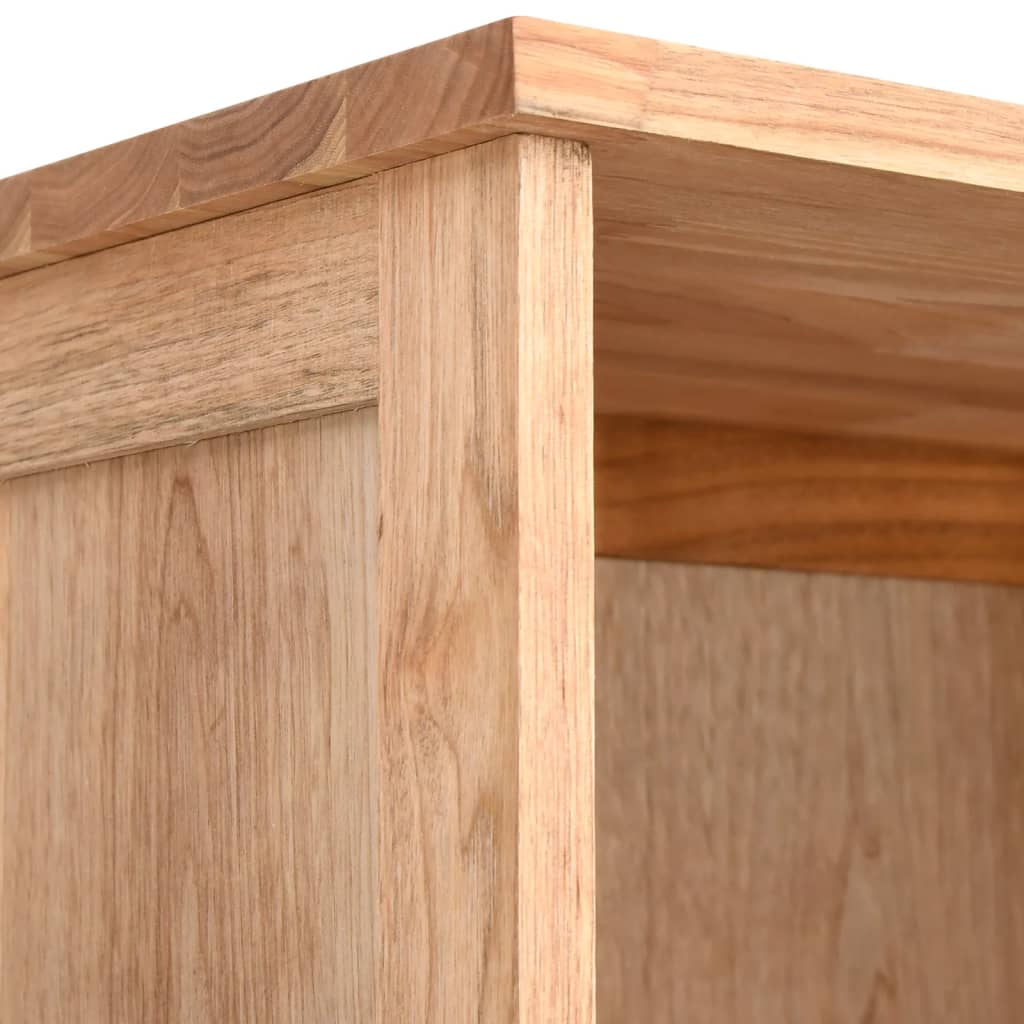 Badschrank 42x29x82 cm Massivholz Nussbaum