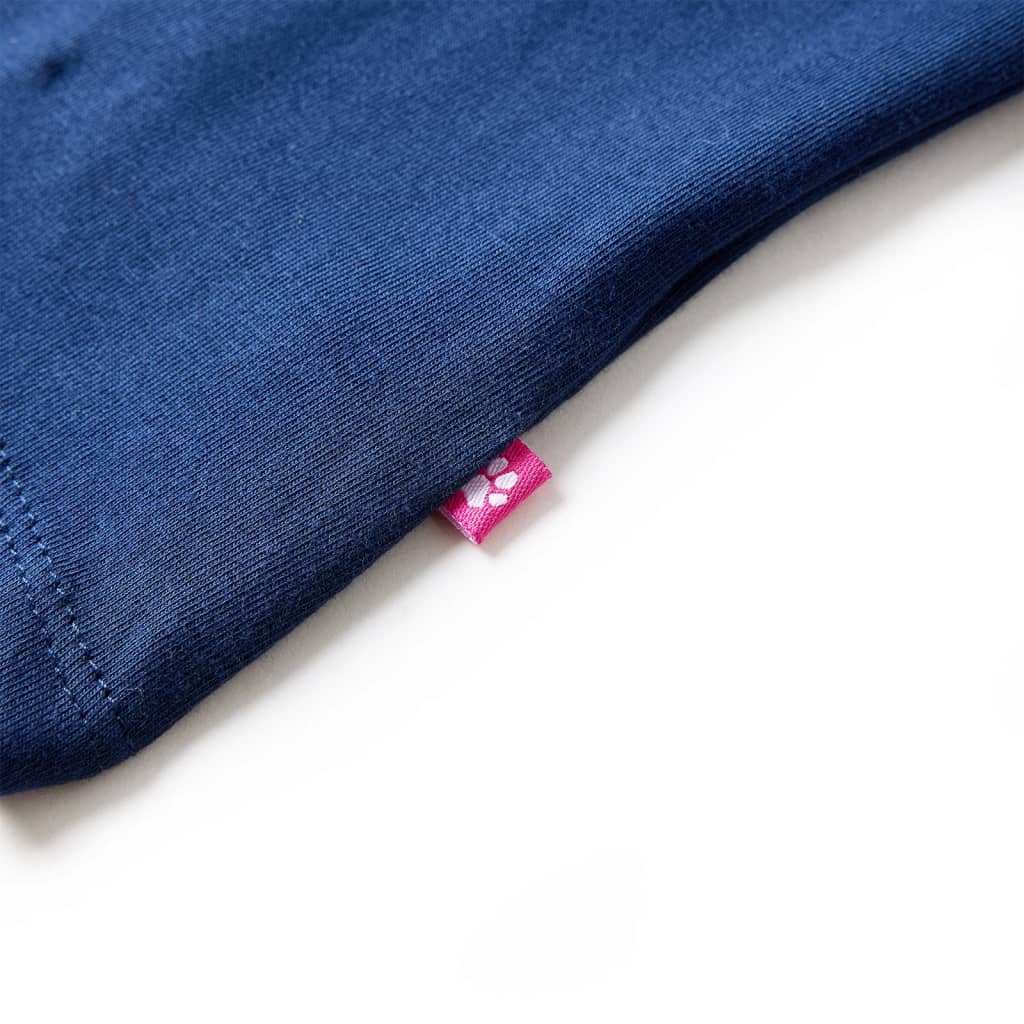 Kinder-Langarmshirt Dunkles Ocker 128