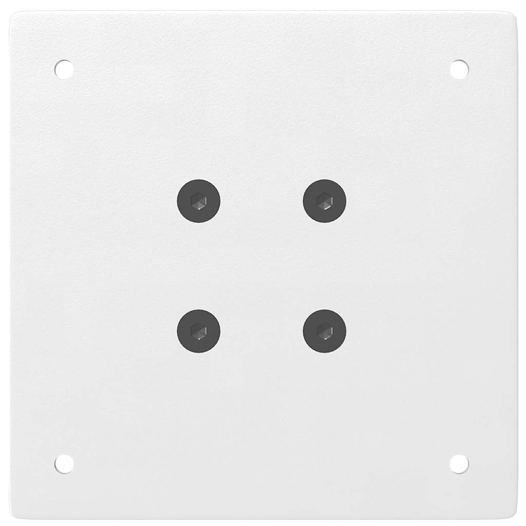 Bartischbeine 4 Stk. Schwarz 100-102 cm Stahl