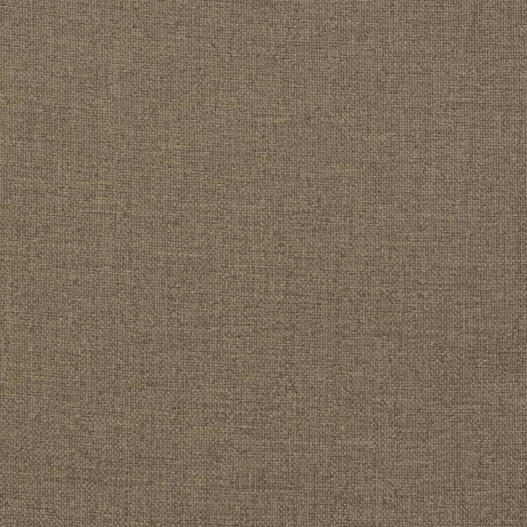 Gartenbank-Auflagen 2 Stk. Melange Anthrazit 100x50x7 cm Stoff