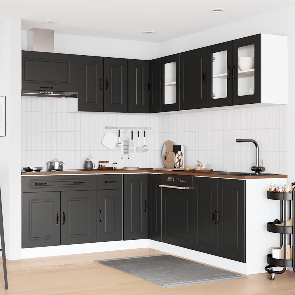 11-tlg. Küchenschrank-Set Kalmar Weiß Holzwerkstoff