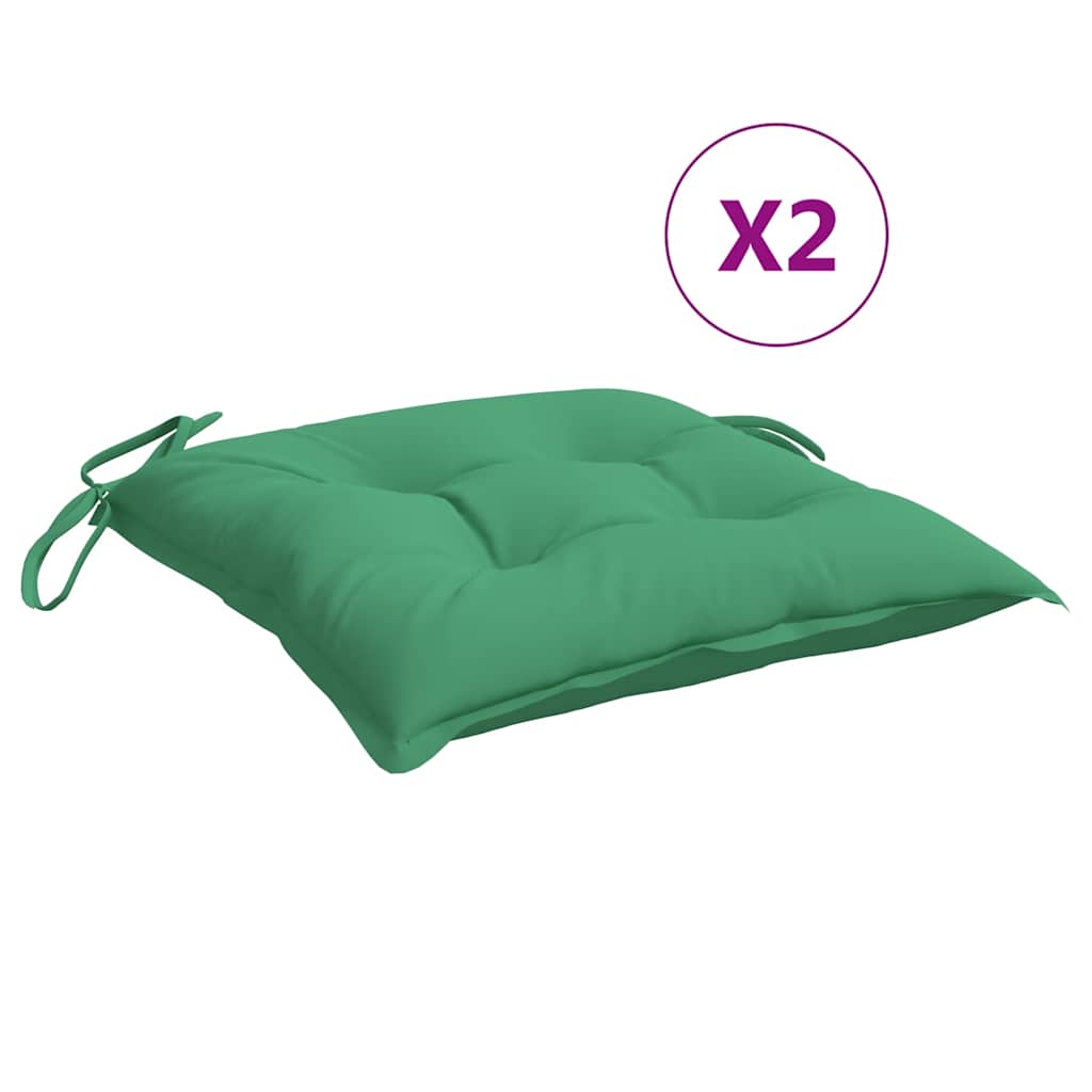 Stuhlkissen 4 Stk. Hellblau 40x40x7 cm Oxford-Gewebe