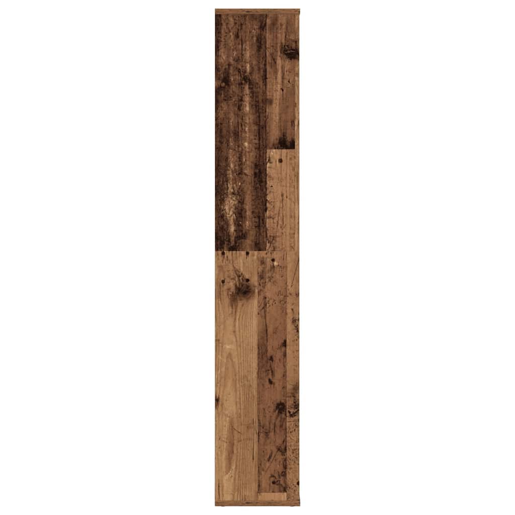 Raumteiler/Bücherregal Weiß 100x24x140 cm Holzwerkstoff