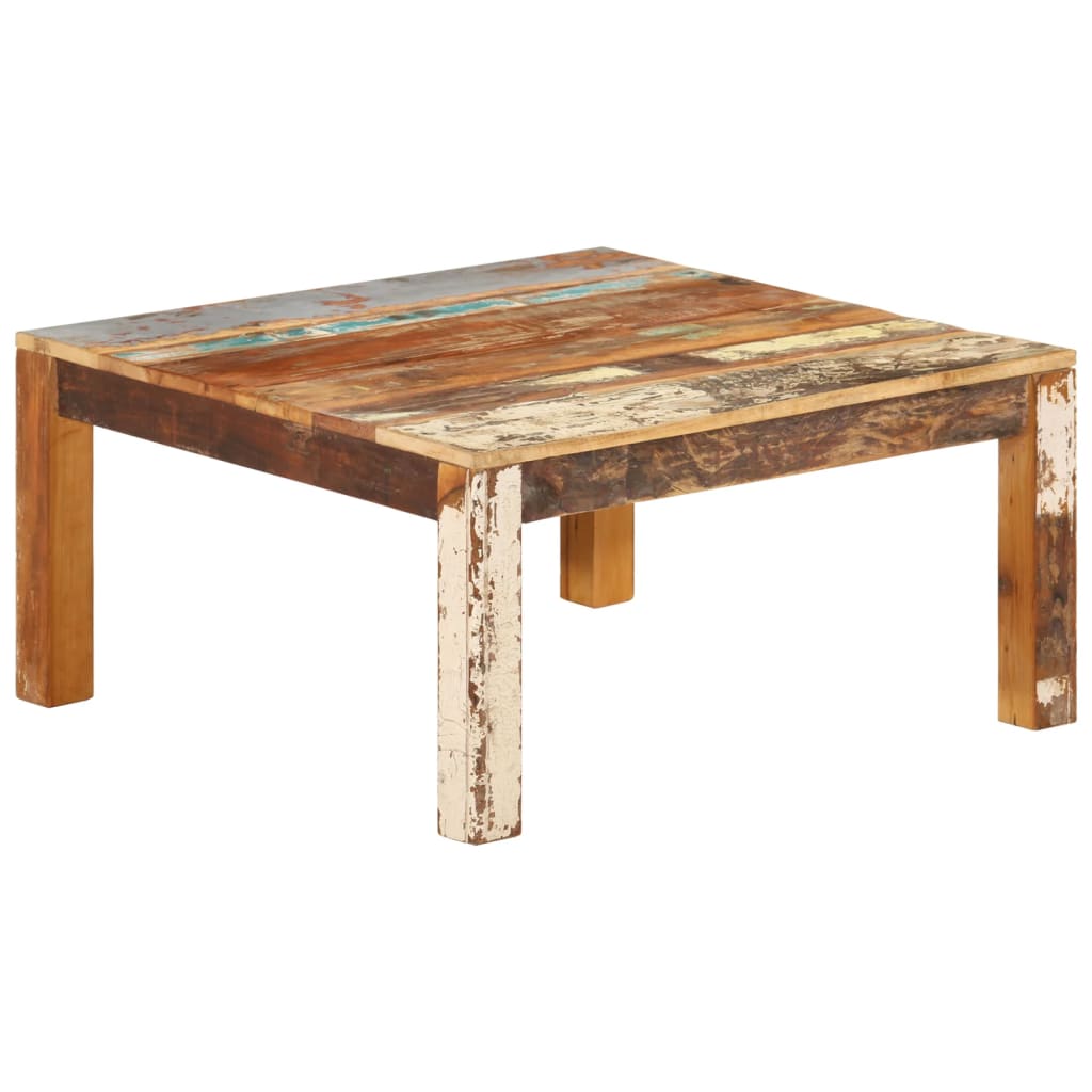 Couchtisch 80x80x40 cm Massivholz Mango