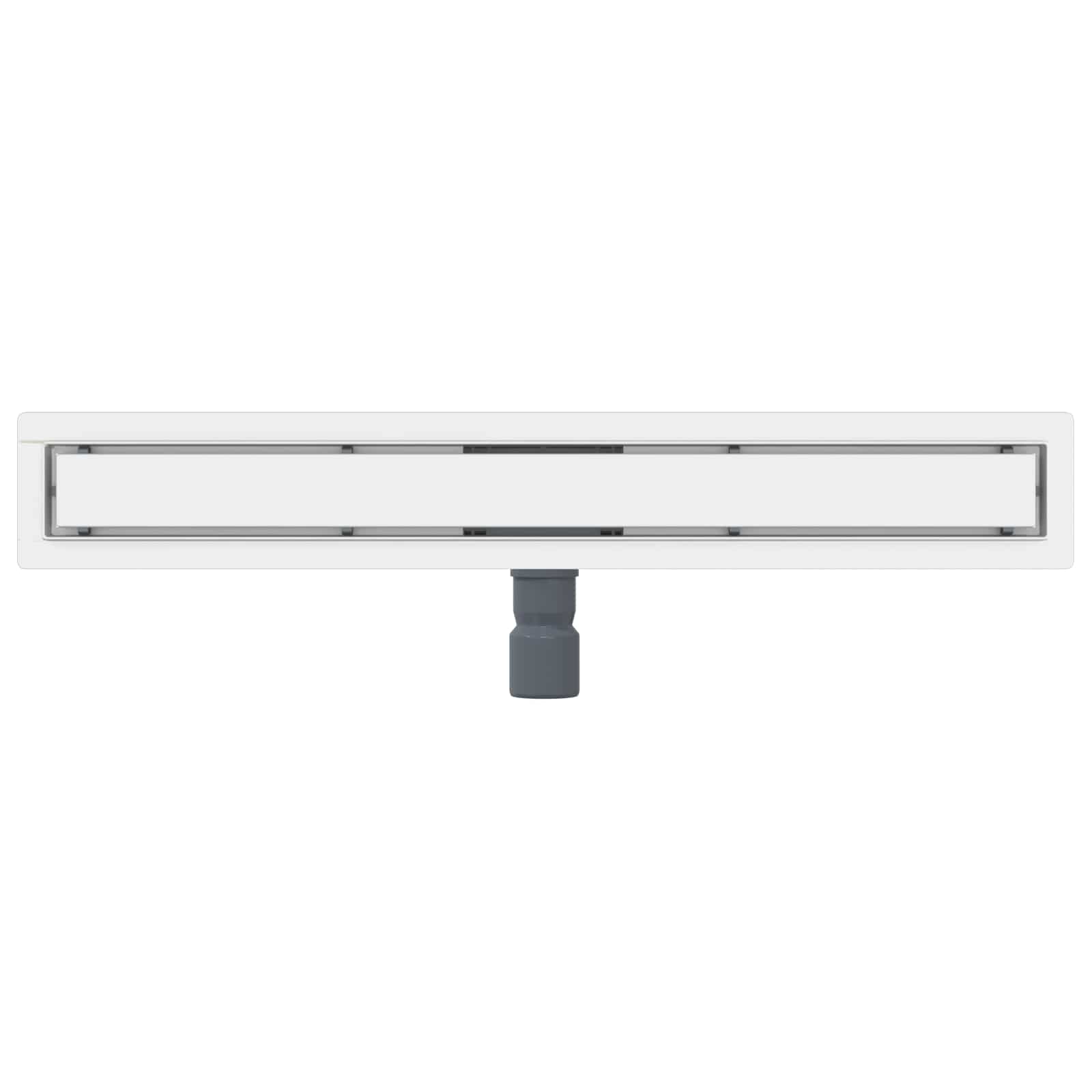 2 in 1 Duschabfluss Silber 50 cm Edelstahl 304