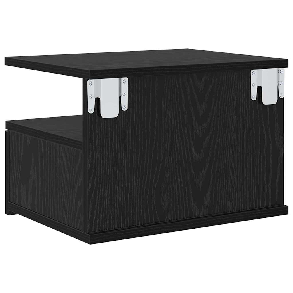 Hängender Nachttisch Weiß 40x31x27 cm Holzwerkstoff