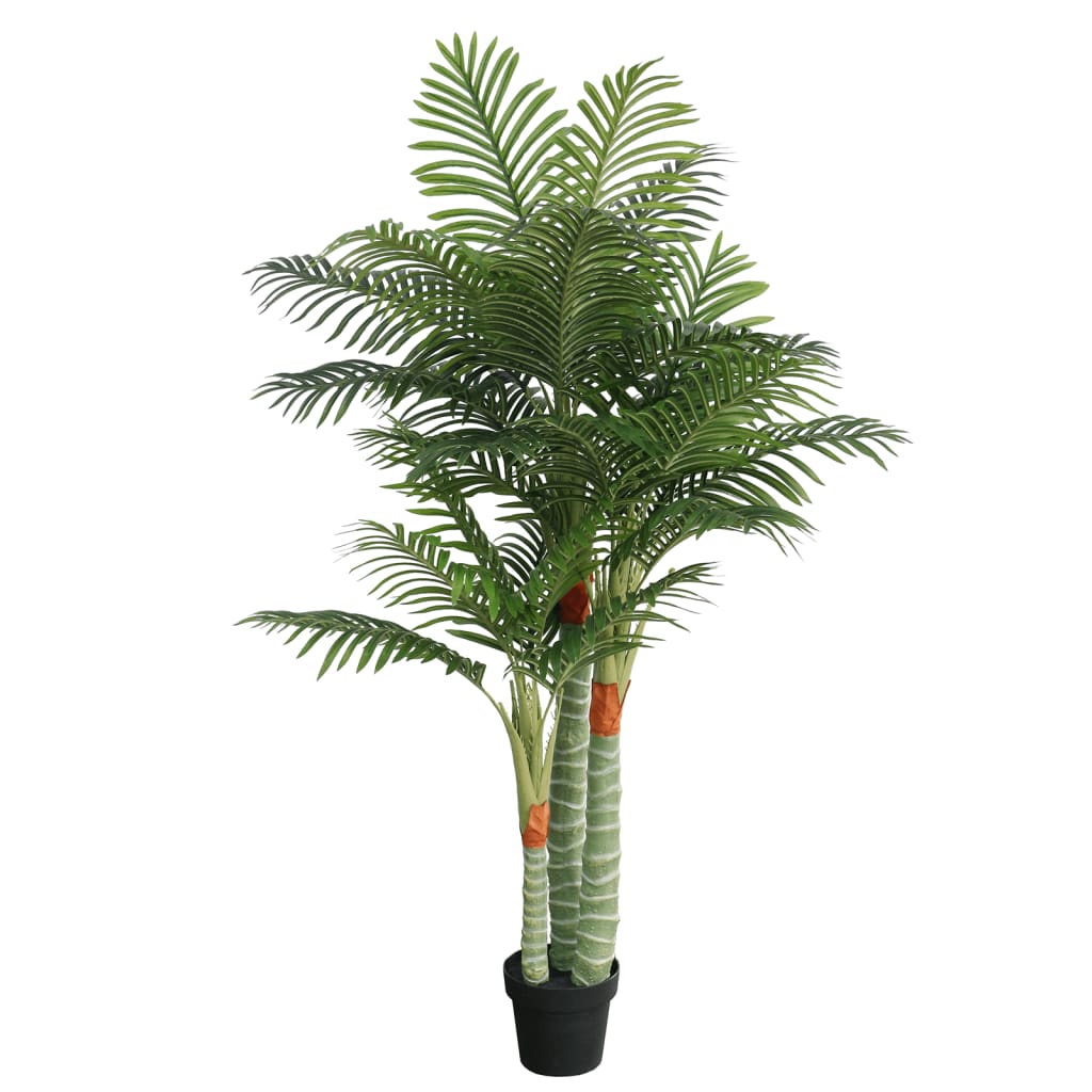 Palme Künstlich mit 3 Stämmen Grün 120 cm PP