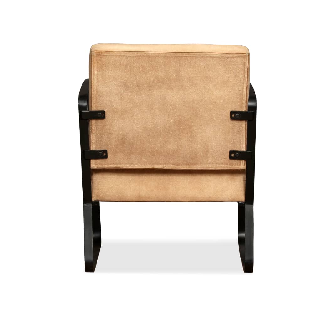 Loungesessel Braun Echtleder