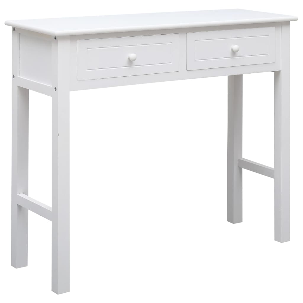 Konsolentisch Grau 90×30×77 cm Holz