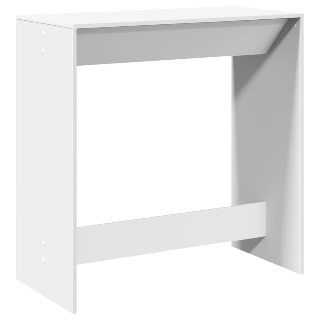 Bartisch Schwarz Eichen-Optik 102 x 50 x 103,5 cm Holzwerkstoff