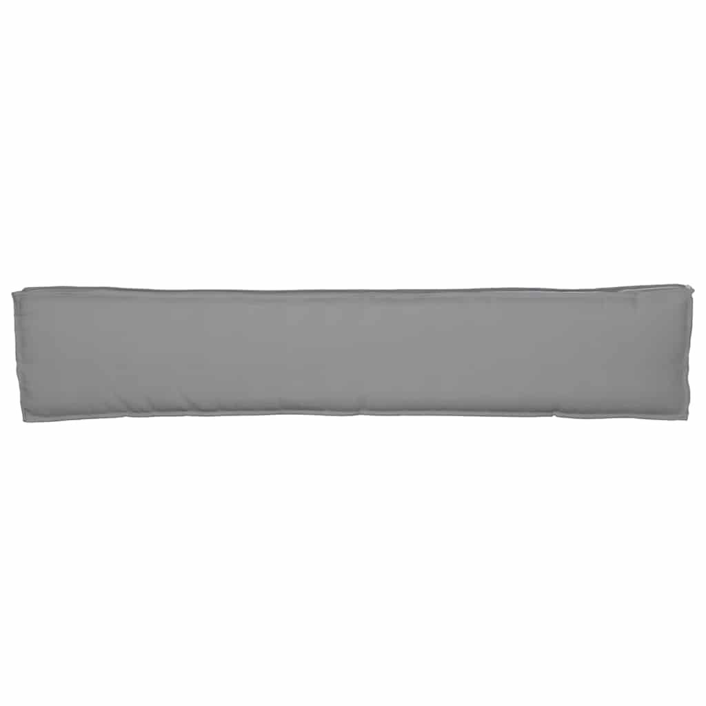 Palettenkissenset 2 pcs Anthrazit 200 x 40 x 8 cm Oxford-Gewebe