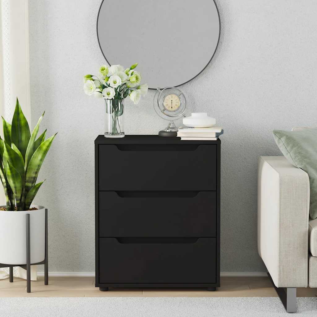 Sideboard VISNES Weiß 60x40x73 cm Holzwerkstoff