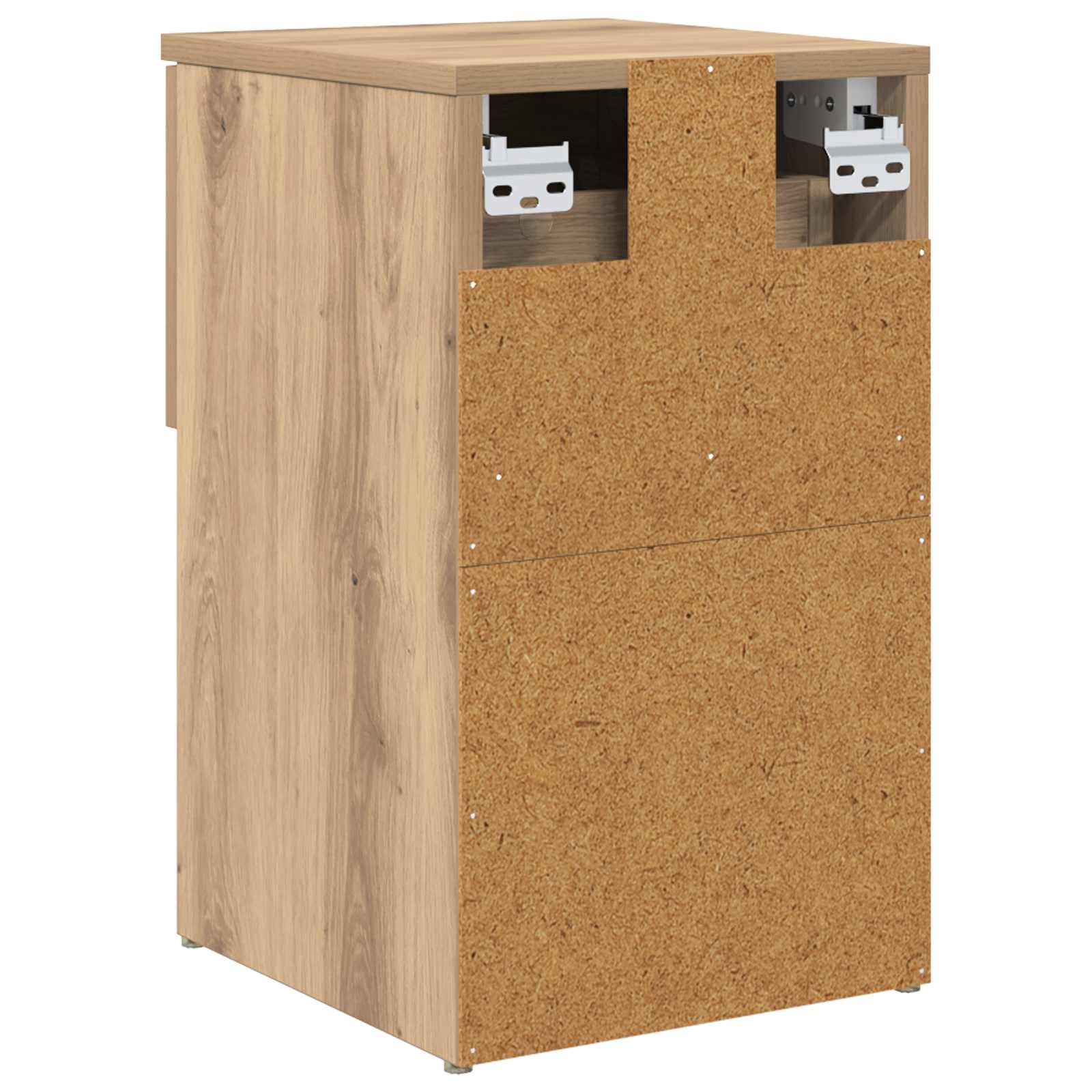 Bettschrank Weiß 29 x 31,5 x 49 cm Holzwerkstoff