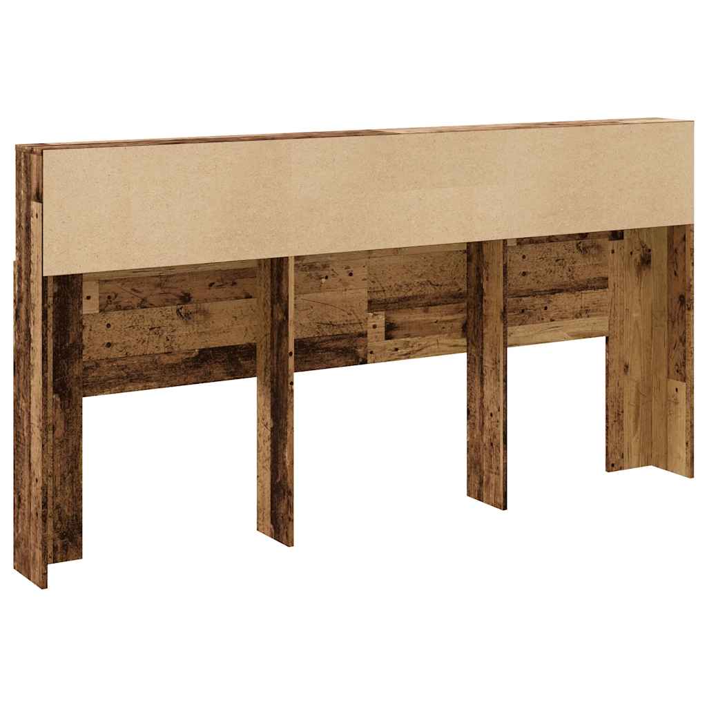 Bett-Kopfteil mit Ablagen Weiß 100x19x103,5 cm