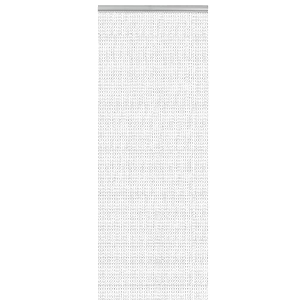 Türvorhang aus Ketten 56x186 cm Aluminium