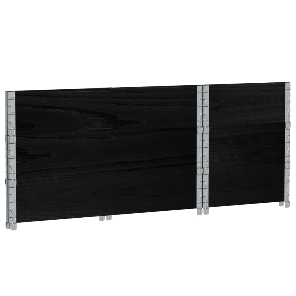 Pflanzkasten Grau 150x100 cm Massivholz Kiefer