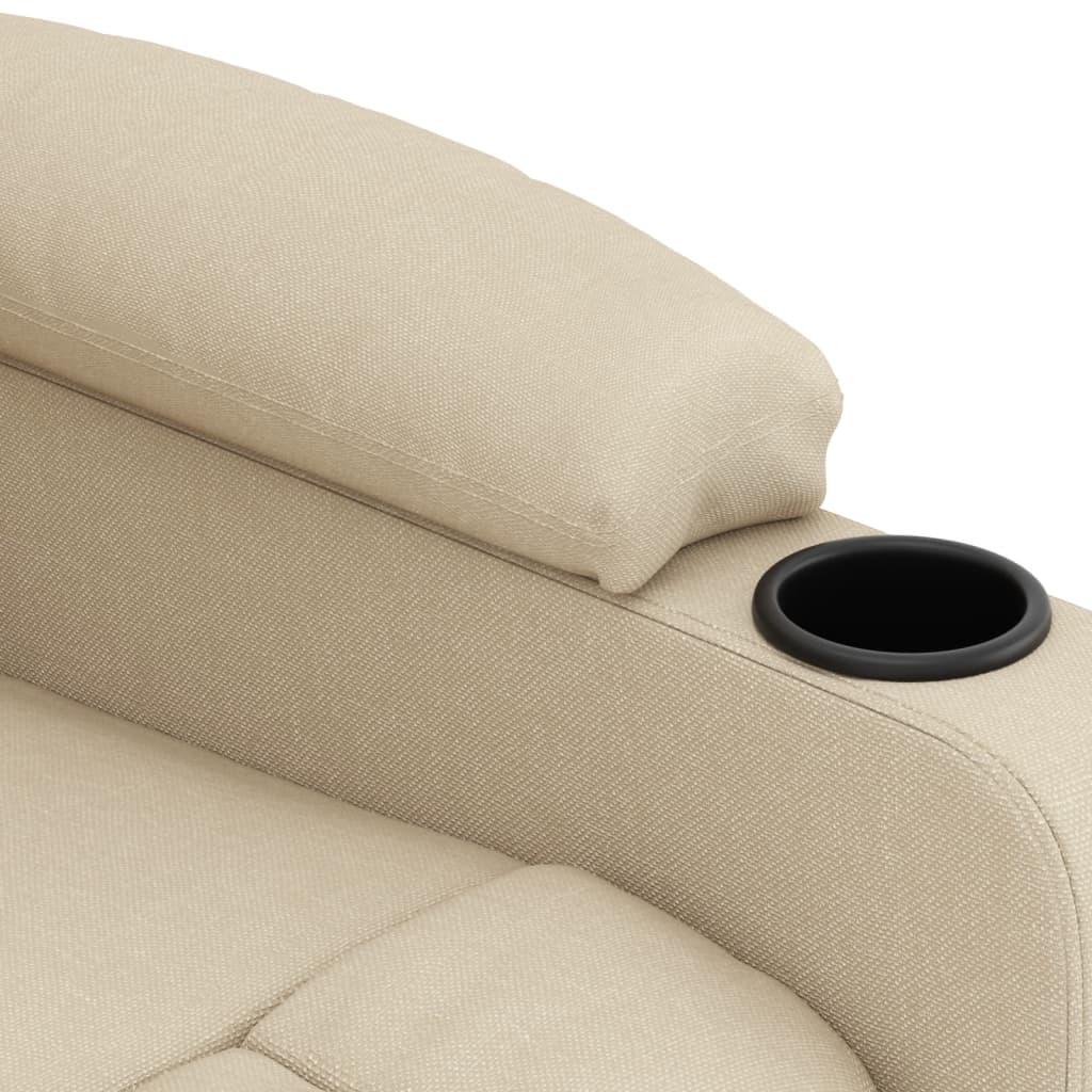 Relaxsessel Elektrisch Braun Stoff