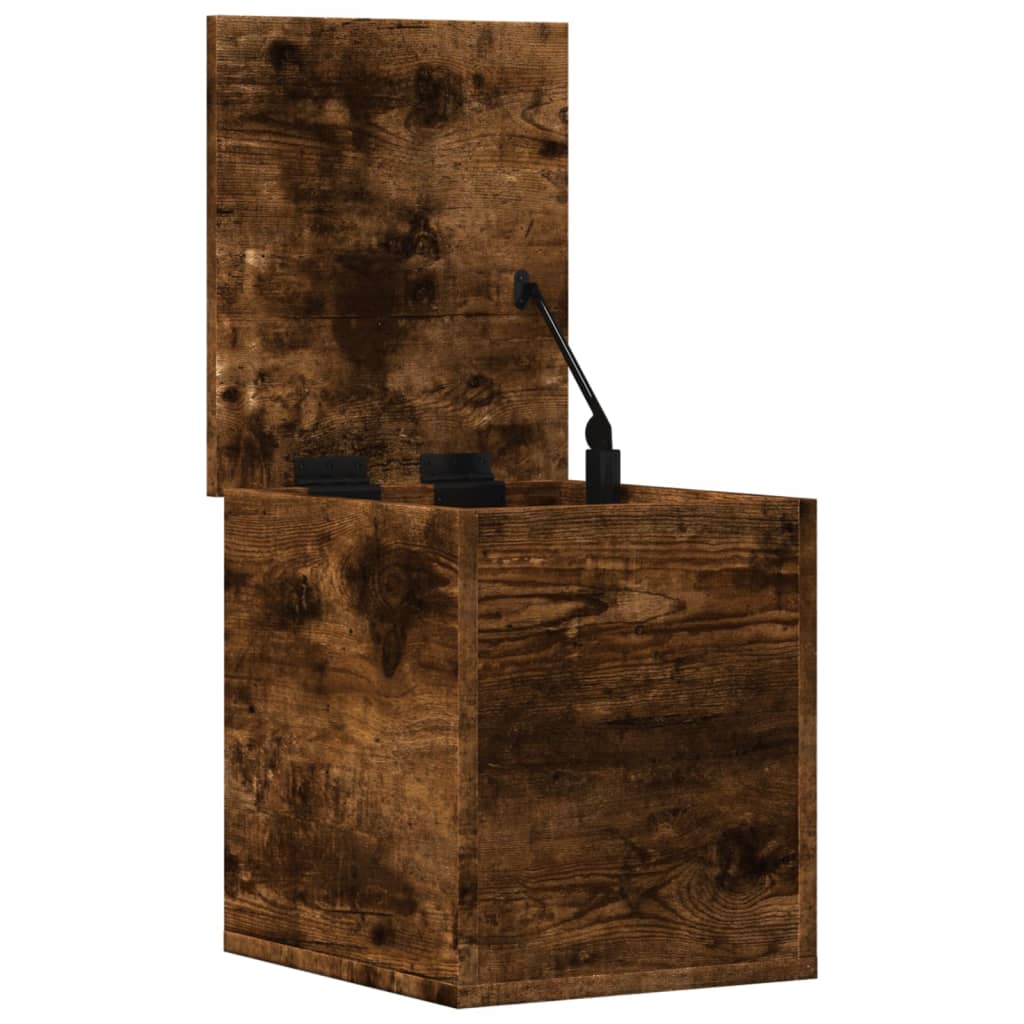 Aufbewahrungstruhe Weiß 84x42x46 cm Holzwerkstoff