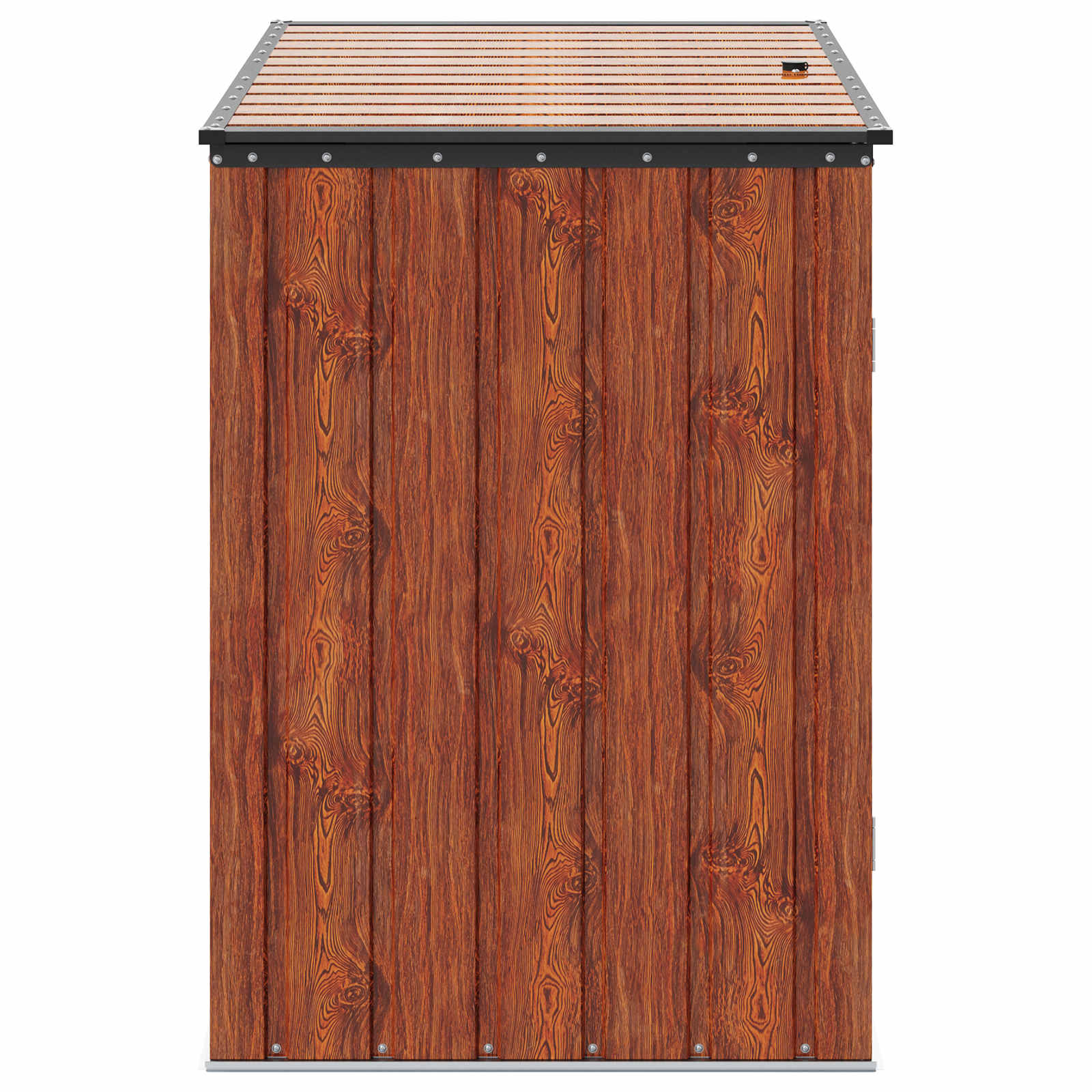 Gartenlagerbox Schwarz 151,5 x 82 x 110,5 cm Stahl