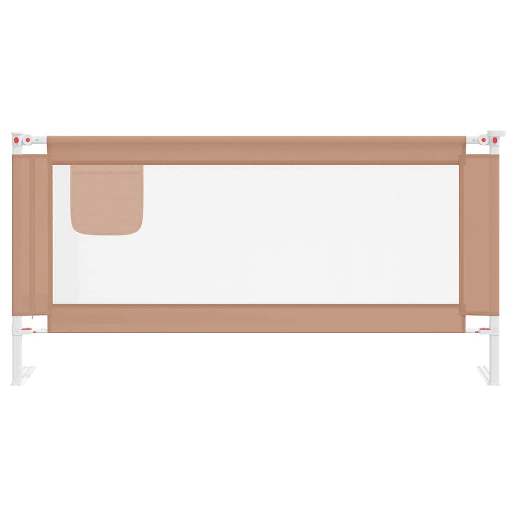 Kleinkind-Bettschutzgitter Grün 90x25 cm Stoff